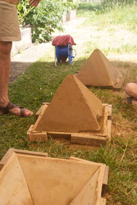 Stampflehmpyramiden