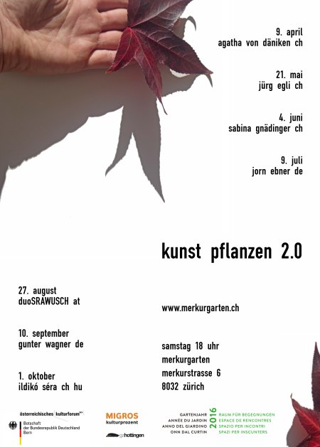 Kunst pflanzen Plakat Flyer klein